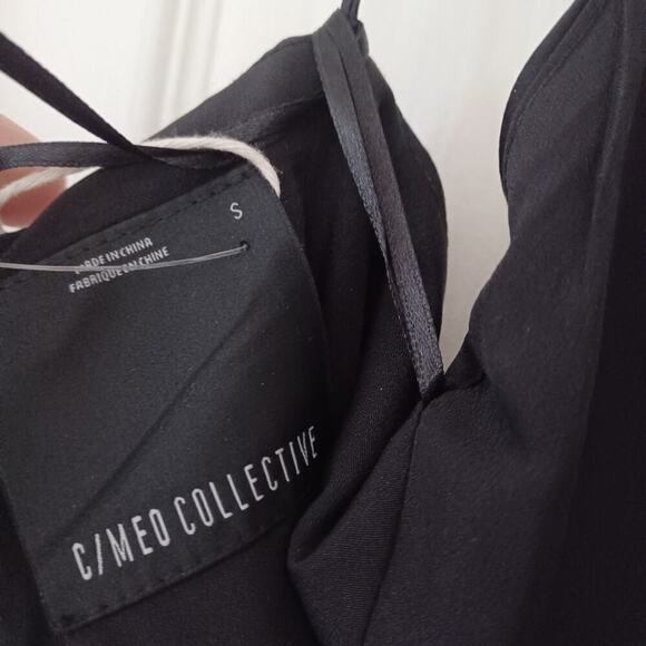 C/MEO Collective Waiting for You Dress Black S NWT - Picture 14 of 15